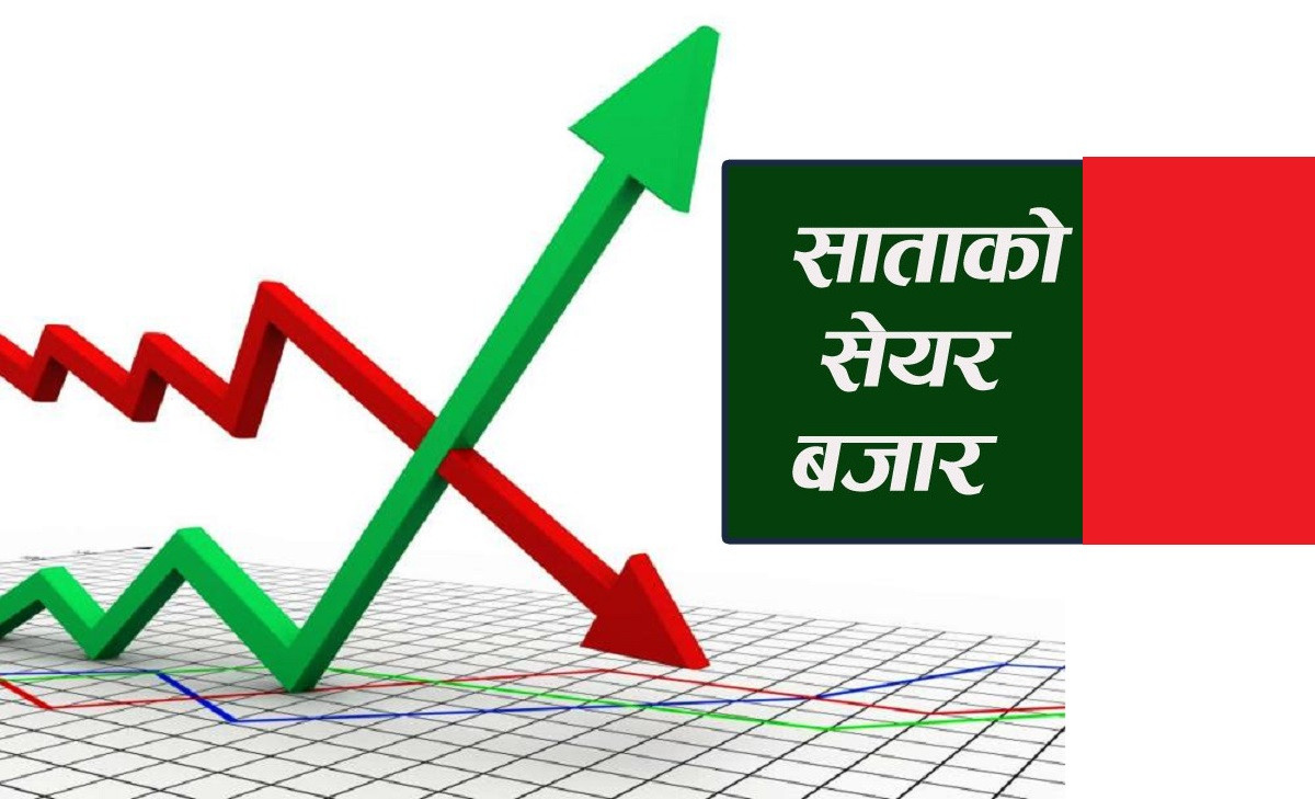 साताको शेयर बजार : चार दिनमा सात अर्ब ३६ करोड बढीको कारोबार